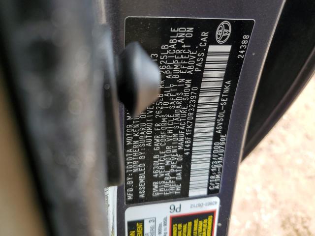 Photo 11 VIN: 4T4BF1FK7DR323970 - TOYOTA CAMRY 