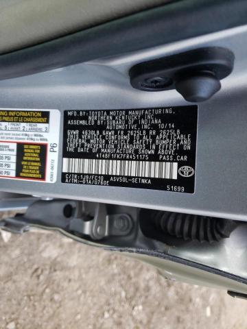 Photo 11 VIN: 4T4BF1FK7FR451175 - TOYOTA CAMRY LE 