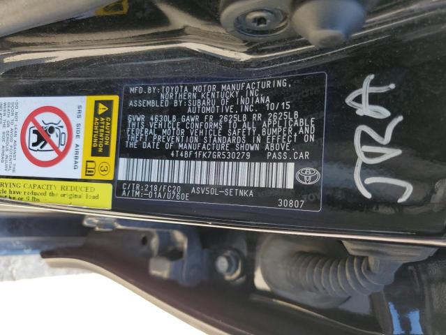 Photo 11 VIN: 4T4BF1FK7GR530279 - TOYOTA CAMRY 