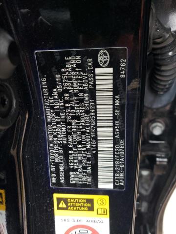 Photo 12 VIN: 4T4BF1FK7GR584231 - TOYOTA CAMRY LE 