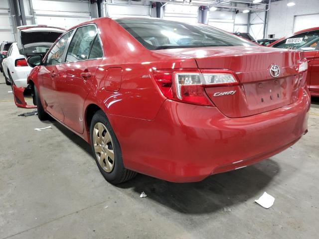 Photo 2 VIN: 4T4BF1FK8CR176198 - TOYOTA CAMRY BASE 