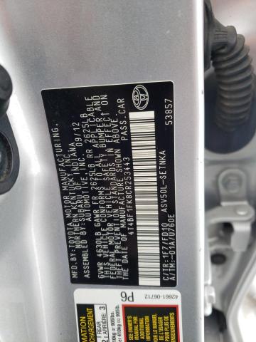 Photo 11 VIN: 4T4BF1FK8CR253443 - TOYOTA CAMRY 