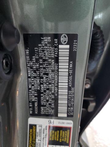 Photo 9 VIN: 4T4BF1FK8DR331902 - TOYOTA CAMRY L 