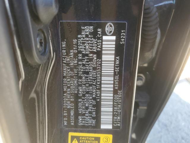 Photo 12 VIN: 4T4BF1FK8GR553702 - TOYOTA CAMRY LE 