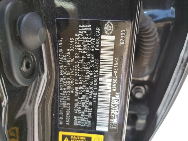 Photo 9 VIN: 4T4BF1FK8GR566773 - TOYOTA CAMRY LE 