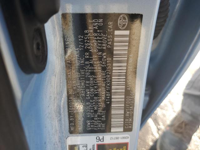 Photo 11 VIN: 4T4BF1FK9DR275310 - TOYOTA CAMRY L 