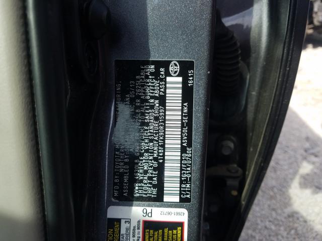 Photo 9 VIN: 4T4BF1FK9DR315997 - TOYOTA CAMRY L 