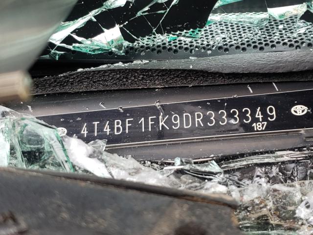 Photo 9 VIN: 4T4BF1FK9DR333349 - TOYOTA CAMRY L 