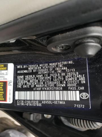 Photo 9 VIN: 4T4BF1FK9ER370838 - TOYOTA CAMRY 