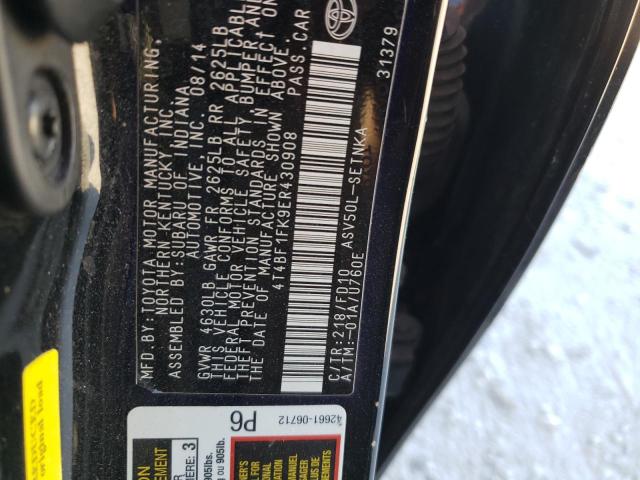 Photo 11 VIN: 4T4BF1FK9ER430908 - TOYOTA CAMRY 