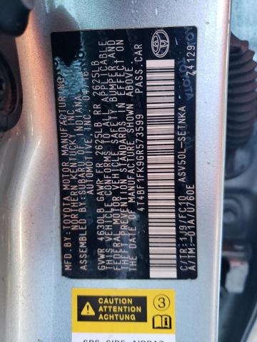 Photo 11 VIN: 4T4BF1FK9GR573599 - TOYOTA CAMRY 