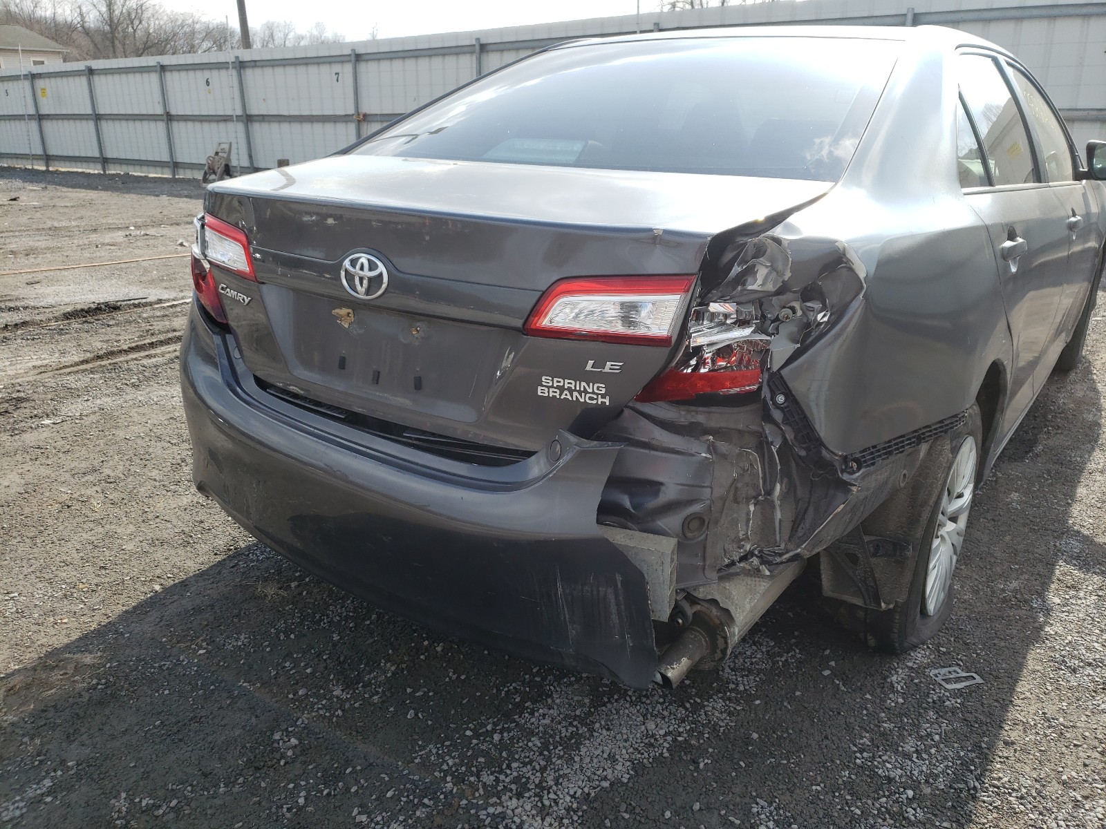 Photo 8 VIN: 4T4BF1FKXCR165753 - TOYOTA CAMRY BASE 