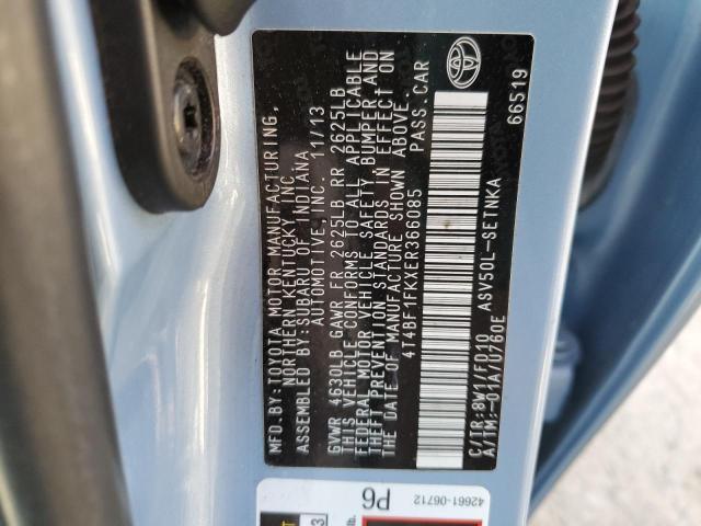 Photo 12 VIN: 4T4BF1FKXER366085 - TOYOTA CAMRY 