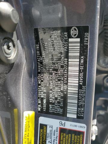 Photo 11 VIN: 4T4BF1FKXER427368 - TOYOTA CAMRY L 