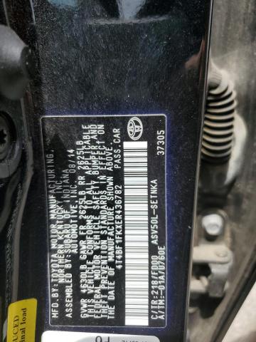 Photo 11 VIN: 4T4BF1FKXER436782 - TOYOTA CAMRY L 