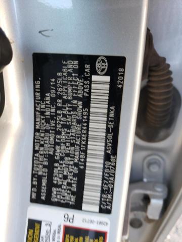 Photo 11 VIN: 4T4BF1FKXER441495 - TOYOTA CAMRY 