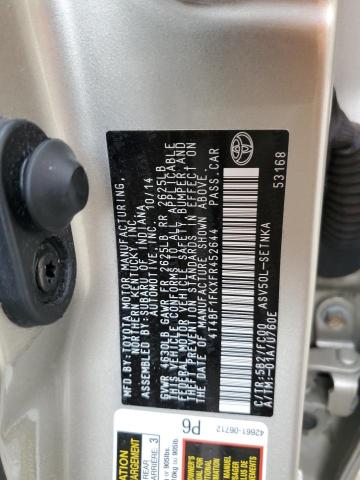 Photo 11 VIN: 4T4BF1FKXFR452644 - TOYOTA CAMRY LE 