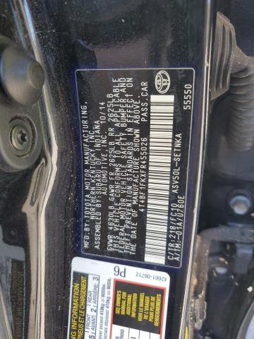 Photo 11 VIN: 4T4BF1FKXFR455026 - TOYOTA CAMRY LE 