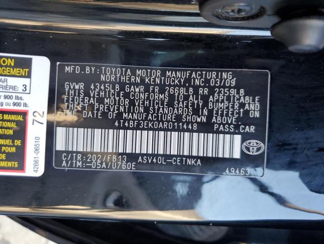 Photo 11 VIN: 4T4BF3EK0AR011448 - TOYOTA CAMRY 