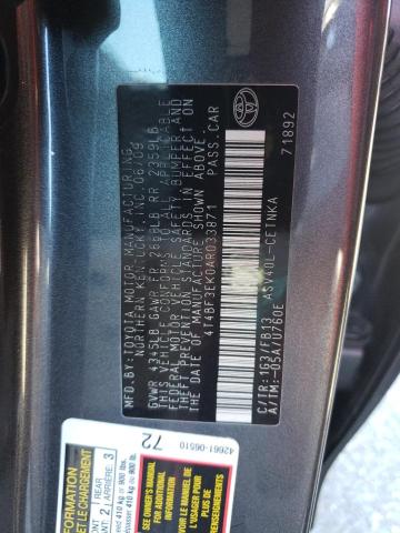 Photo 11 VIN: 4T4BF3EK0AR033871 - TOYOTA CAMRY 