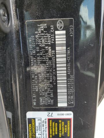 Photo 11 VIN: 4T4BF3EK1AR005738 - TOYOTA CAMRY 