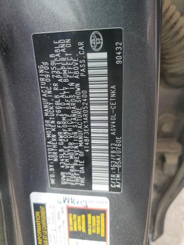 Photo 12 VIN: 4T4BF3EK1AR052400 - TOYOTA CAMRY BASE 