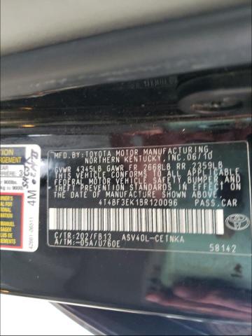 Photo 9 VIN: 4T4BF3EK1BR120096 - TOYOTA CAMRY BASE 