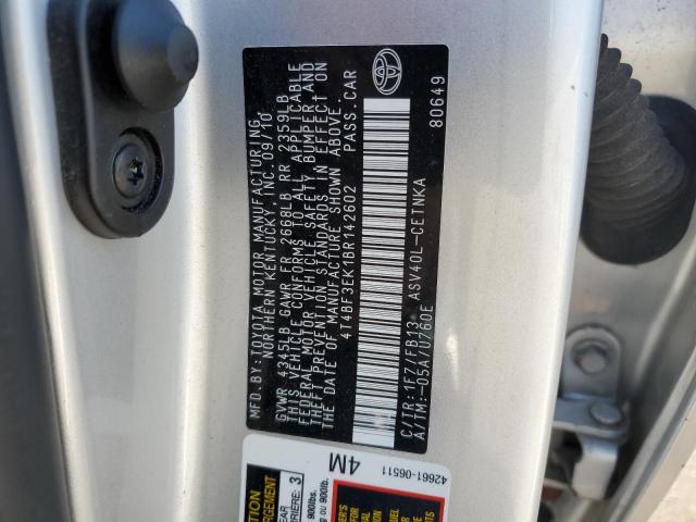 Photo 11 VIN: 4T4BF3EK1BR142602 - TOYOTA CAMRY BASE 