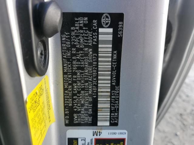 Photo 11 VIN: 4T4BF3EK1BR218173 - TOYOTA CAMRY 