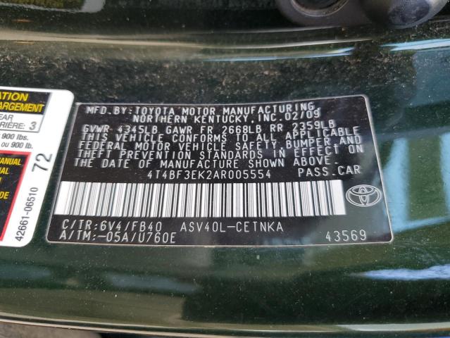 Photo 11 VIN: 4T4BF3EK2AR005554 - TOYOTA CAMRY 