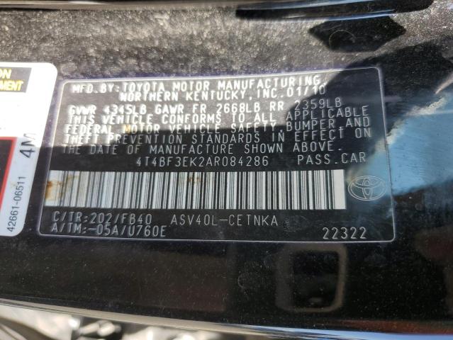 Photo 12 VIN: 4T4BF3EK2AR084286 - TOYOTA CAMRY 