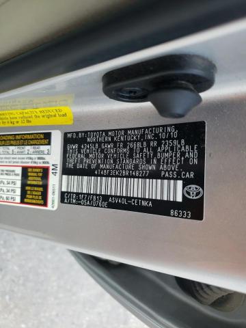 Photo 11 VIN: 4T4BF3EK2BR148277 - TOYOTA CAMRY BASE 