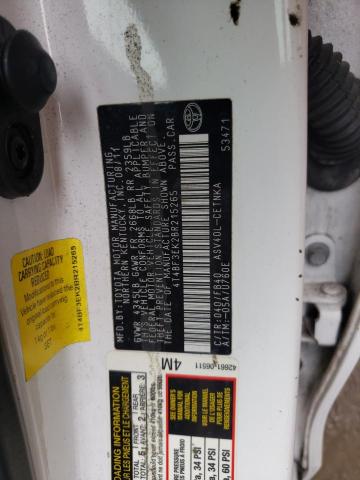 Photo 11 VIN: 4T4BF3EK2BR215265 - TOYOTA CAMRY 