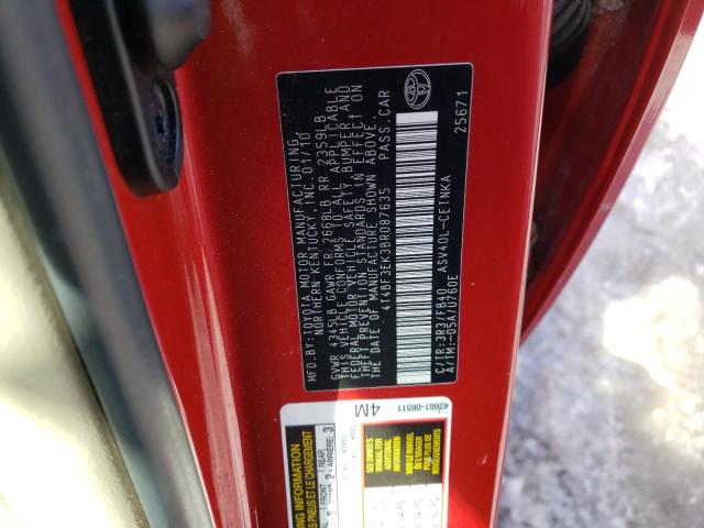 Photo 11 VIN: 4T4BF3EK3BR087635 - TOYOTA CAMRY BASE 