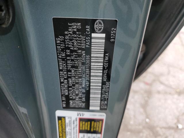 Photo 11 VIN: 4T4BF3EK3BR153696 - TOYOTA CAMRY BASE 