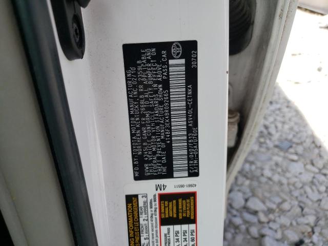 Photo 12 VIN: 4T4BF3EK4BR092665 - TOYOTA CAMRY BASE 