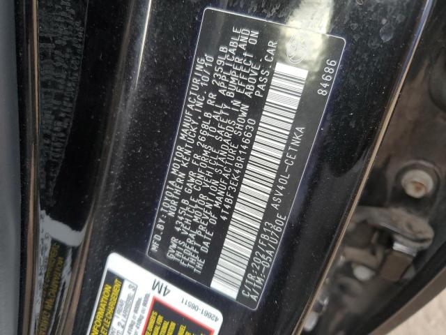 Photo 12 VIN: 4T4BF3EK4BR146630 - TOYOTA CAMRY BASE 