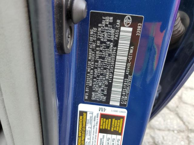 Photo 11 VIN: 4T4BF3EK5BR095946 - TOYOTA CAMRY BASE 