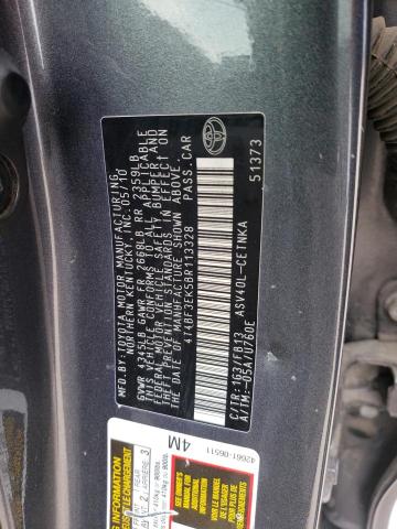 Photo 11 VIN: 4T4BF3EK5BR113328 - TOYOTA CAMRY BASE 