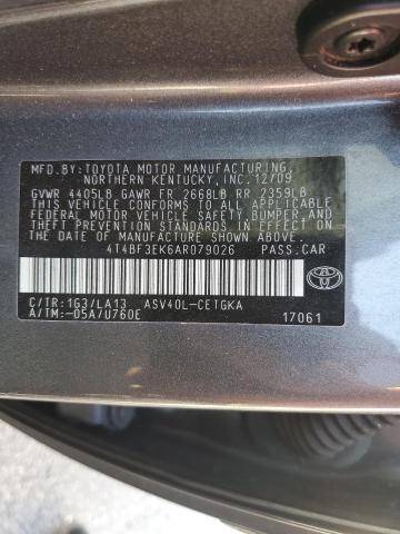 Photo 11 VIN: 4T4BF3EK6AR079026 - TOYOTA CAMRY BASE 