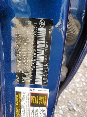 Photo 11 VIN: 4T4BF3EK6BR095762 - TOYOTA CAMRY BASE 