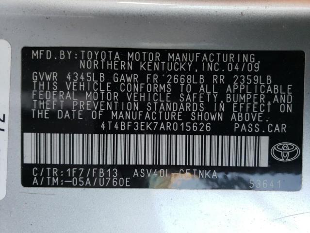 Photo 11 VIN: 4T4BF3EK7AR015626 - TOYOTA CAMRY BASE 