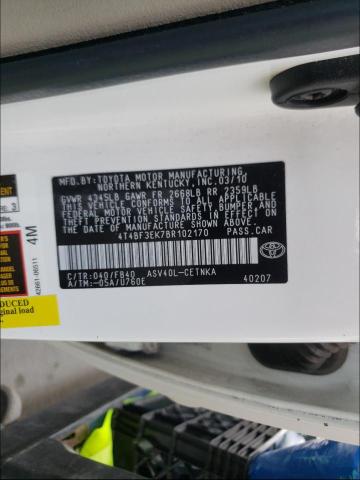 Photo 9 VIN: 4T4BF3EK7BR102170 - TOYOTA CAMRY BASE 