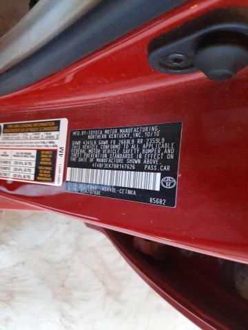 Photo 9 VIN: 4T4BF3EK7BR147626 - TOYOTA CAMRY BASE 