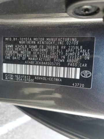 Photo 11 VIN: 4T4BF3EK8AR005705 - TOYOTA CAMRY BASE 