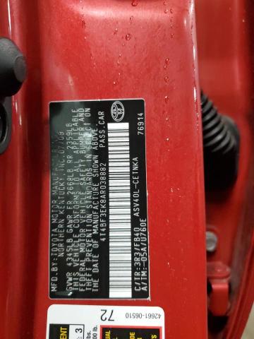 Photo 12 VIN: 4T4BF3EK8AR038882 - TOYOTA CAMRY BASE 