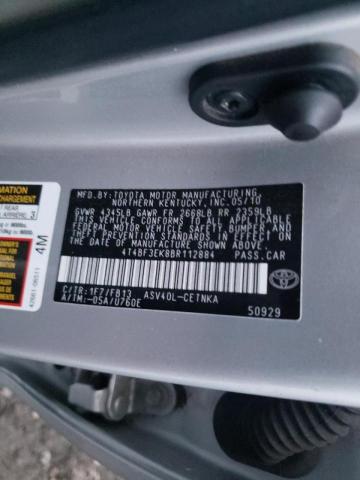 Photo 9 VIN: 4T4BF3EK8BR112884 - TOYOTA CAMRY BASE 