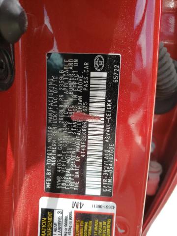 Photo 11 VIN: 4T4BF3EK8BR127675 - TOYOTA CAMRY BASE 