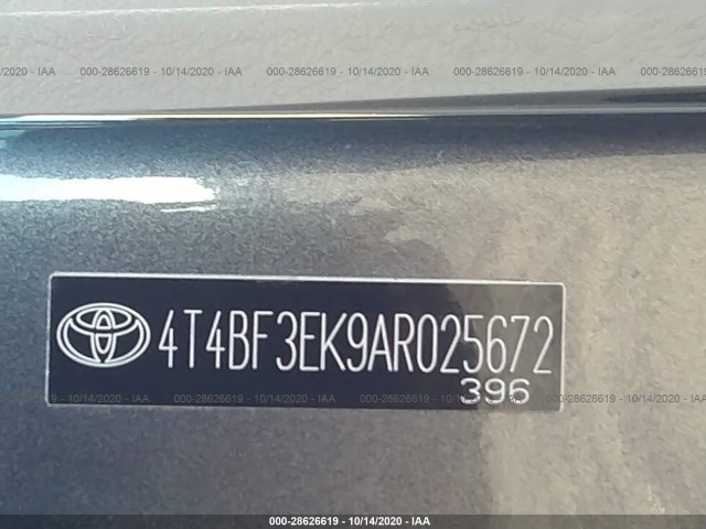 Photo 8 VIN: 4T4BF3EK9AR025672 - TOYOTA CAMRY 