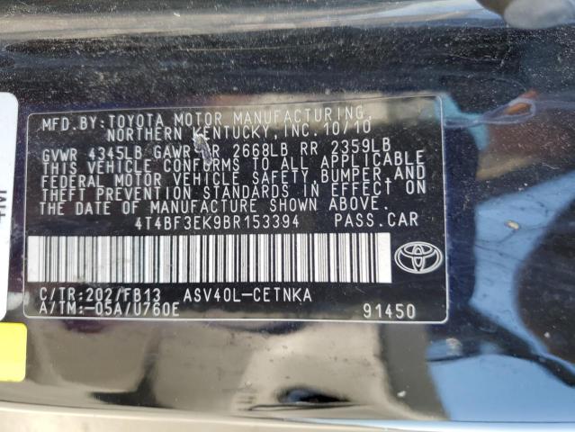 Photo 12 VIN: 4T4BF3EK9BR153394 - TOYOTA CAMRY 